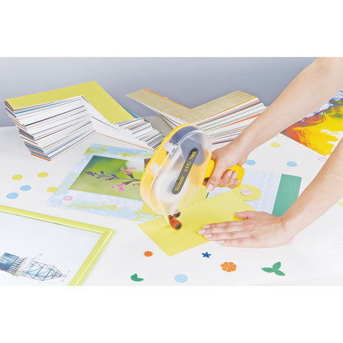 Image of Scotch® Adhesive Transfer Tape Applicator, For Rolls Up to 0.5 to x 1,296", Yellow