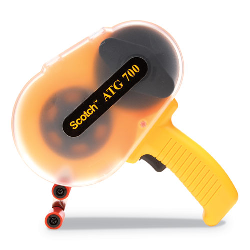 Image of Scotch® Adhesive Transfer Tape Applicator, For Rolls Up to 0.5 to x 1,296", Yellow