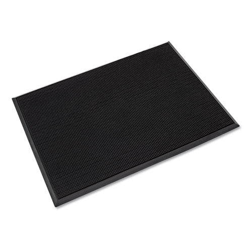 Image of Crown Mat-A-Dor Entrance/scraper Mat, Rubber, 24 X 32, Black