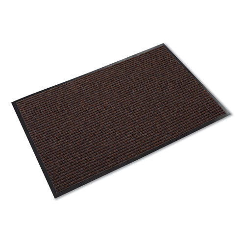 Image of Crown Needle Rib Wipe And Scrape Mat, Polypropylene, 36 X 120, Brown