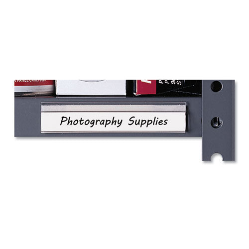 Image of C-Line® Shelf Labeling Strips, Side Load, 4 x 0.78, Clear, 10/Pack