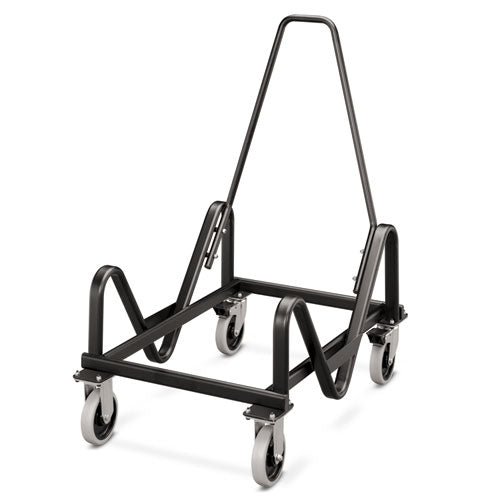 Image of HON® Olson Stacker Series Cart, Metal, 21.38" x 35.5" x 37", Black