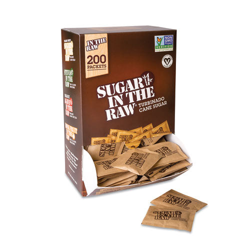 Image of Sugar in the Raw Sugar, 0.2 oz Packet, 200/Box, 2 Boxes/Carton