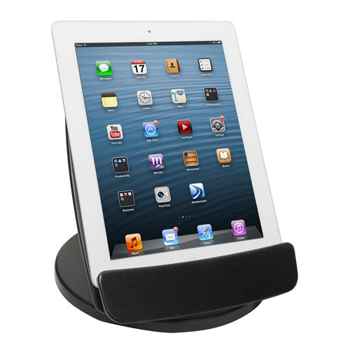 Image of Kantek Rotating Desktop Tablet Stand, Black