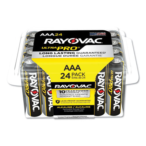 Image of Rayovac® Ultra Pro Alkaline Aaa Batteries, 24/pack
