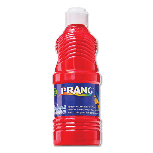 Image of Prang® Washable Paint, 12 Assorted Colors, 16 Oz Dispenser-Cap Bottle, 12/pack