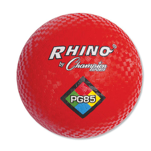 Image of Champion Sports Playground Ball, 8.5" Diameter, Red