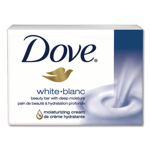 Image of Dove® Moisturizing Bar Soap, Pleasant Scent, 3.15 Oz, 48/carton