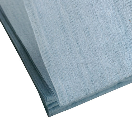 Image of WypAll® X70 Cloths, POP-UP Box, 9.13 x 16.8, Blue, 100/Box, 10 Boxes/Carton