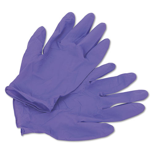 Image of Kimtech PURPLE NITRILE Exam Gloves, 242 mm Length, Large, Purple, 1,000/Carton