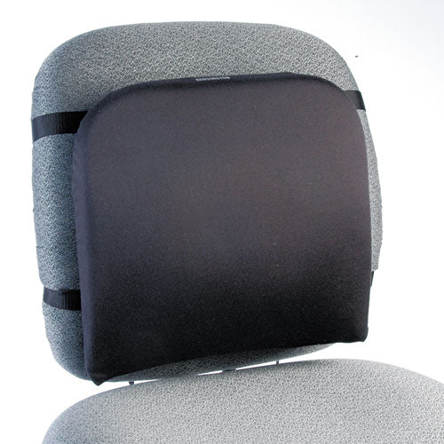 Image of Kensington® Memory Foam Backrest, 16 X 12 X 16, Black