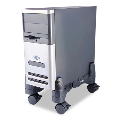 Image of Kantek Mobile CPU Stand, Supports 60 lb, 4.5w x 16d x 7h, Black