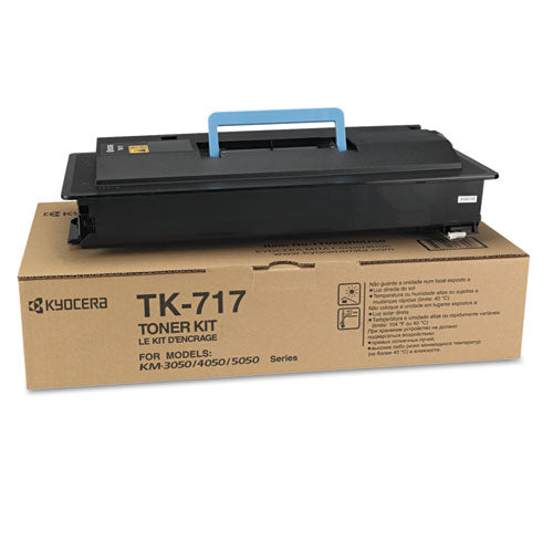 Image of Kyocera Tk717 Toner, 34,000 Page-Yield, Black