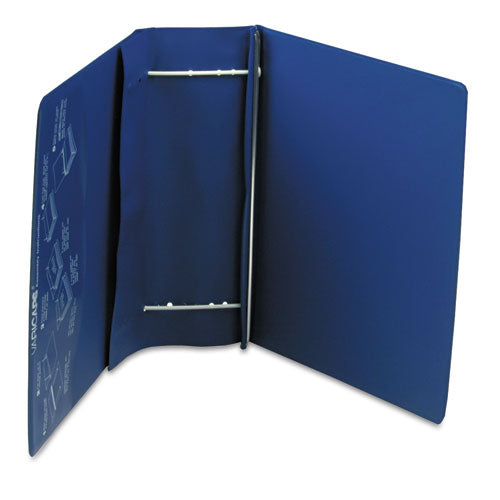 Image of Charles Leonard® Varicap Expandable Binder, 2 Posts, 6" Capacity, 11 X 8.5, Blue