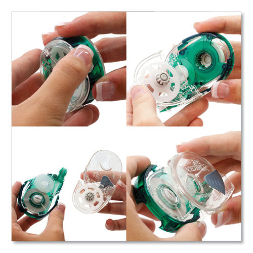 Image of Tombow® MONO Refillable Correction Tape, Clear Applicator, 0.17" x 472"