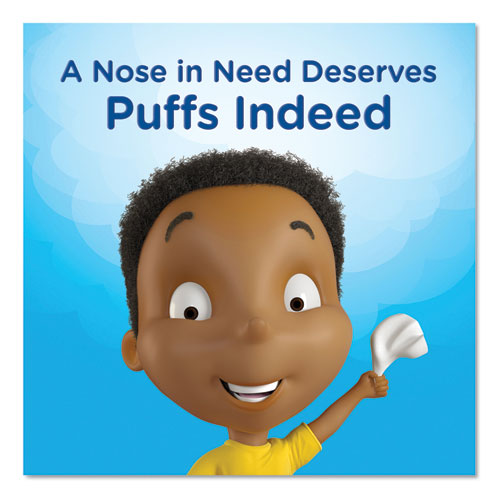 Image of Puffs® Plus Lotion Facial Tissue, 2-Ply, White, 56 Sheets/Box, 24 Boxes/Carton