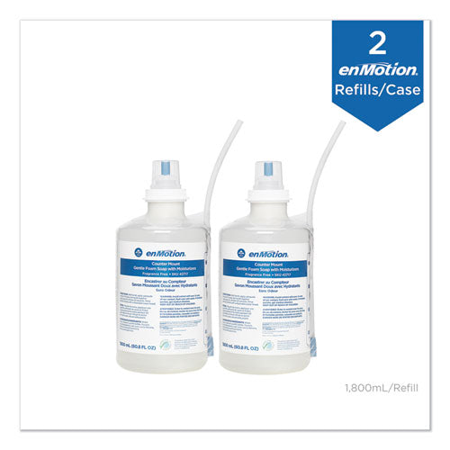 Image of Georgia Pacific® Professional Gp Enmotion Counter Mount Foam Soap Refill, Fragrance-Free, 1,800 Ml, 2/carton