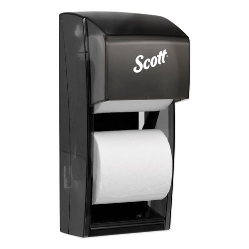 Image of Scott® Essential SRB Tissue Dispenser, 6 x 6.6 x 13.6, Transparent Smoke