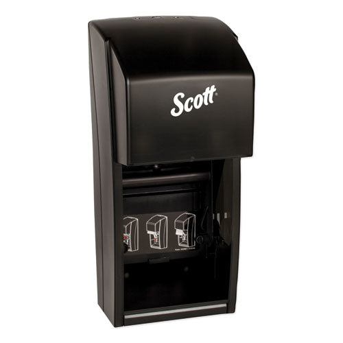 Image of Scott® Essential SRB Tissue Dispenser, 6 x 6.6 x 13.6, Transparent Smoke