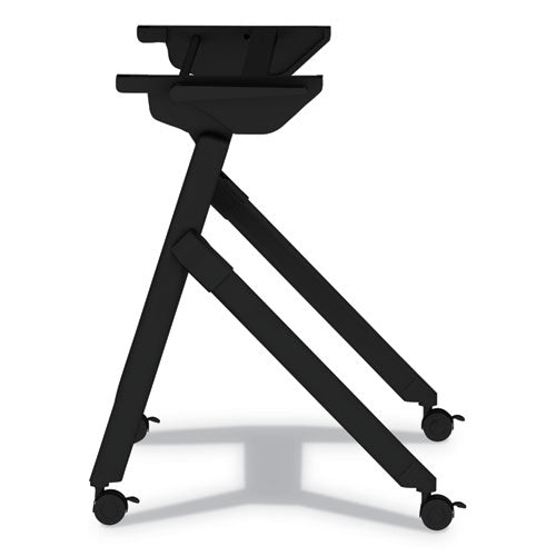 Image of Alera® Flip And Nest Table Base, 32.25w X 23.63d X 28.5h, Black