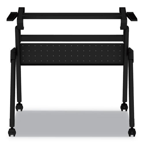Image of Alera® Flip And Nest Table Base, 32.25w X 23.63d X 28.5h, Black
