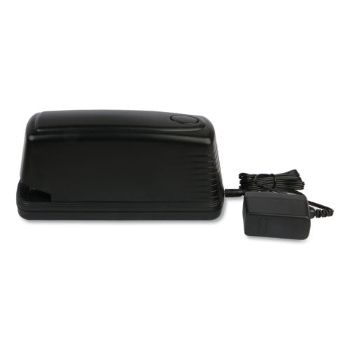 Image of Universal® Electric Stapler with Staple Channel Release Button, 20-Sheet Capacity, Black
