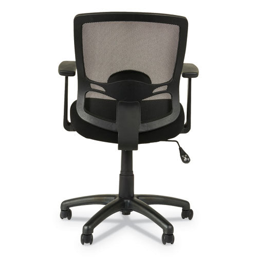 Image of Alera® Alera Etros Series Mesh Mid-Back Chair, Supports Up To 275 Lb, 18.03" To 21.96" Seat Height, Black