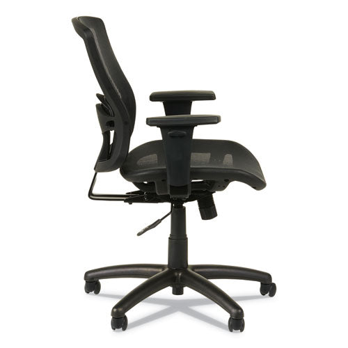 Image of Alera® Alera Etros Series Suspension Mesh Mid-Back Synchro Tilt Chair, Supports Up To 275 Lb, 15.74" To 19.68" Seat Height, Black