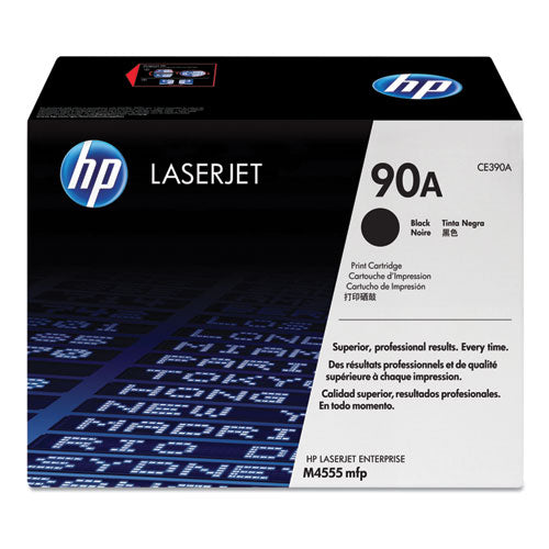 Image of HP HP 90a, (ce390a) Black Original Laserjet Toner Cartridge