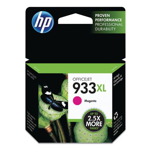 Image of HP HP 933xl, (cn055an) High-Yield Magenta Original Ink Cartridge
