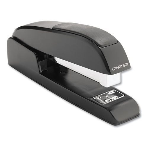 Image of Universal® Executive Full-Strip Stapler, 20-Sheet Capacity, Black