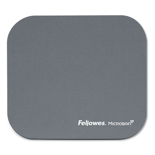 Image of Fellowes® Mouse Pad with Microban Protection, 9 x 8, Graphite