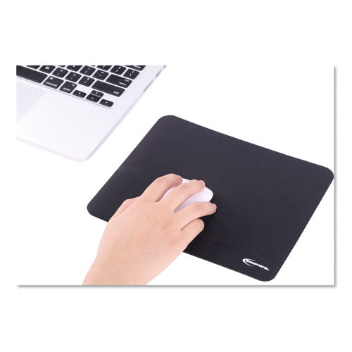 Image of Innovera® Mouse Pad, 9 x 7.5, Black