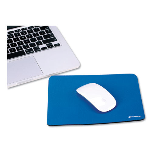 Image of Innovera® Mouse Pad, 9 x 7.5, Blue