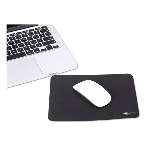Image of Innovera® Mouse Pad, 9 x 7.5, Black