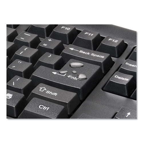 Image of Kensington® Keyboard For Life Wireless Desktop Set, 2.4 Ghz Frequency/30 Ft Wireless Range, Black