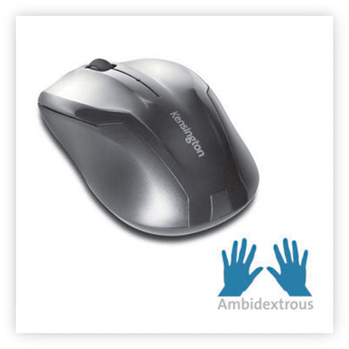 Image of Kensington® Keyboard For Life Wireless Desktop Set, 2.4 Ghz Frequency/30 Ft Wireless Range, Black