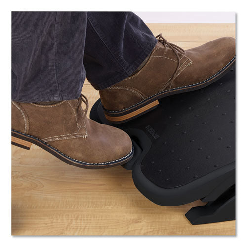 Image of Kensington® Solemate Plus Adjustable Footrest With Smartfit System, 21.9w X 3.7d X 14.2h, Black