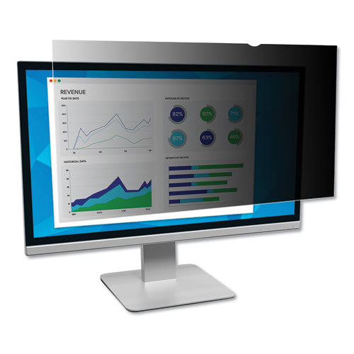 Image of 3M Frameless Blackout Privacy Filter for 19" Widescreen Flat Panel Monitor, 16:10 Aspect Ratio