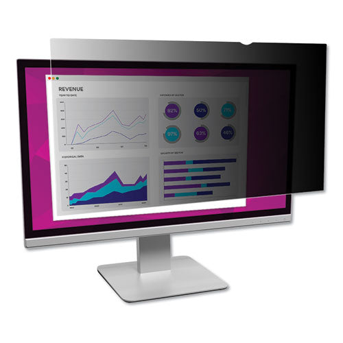Image of 3M High Clarity Privacy Filter for 21.5" Widescreen Flat Panel Monitor, 16:9 Aspect Ratio