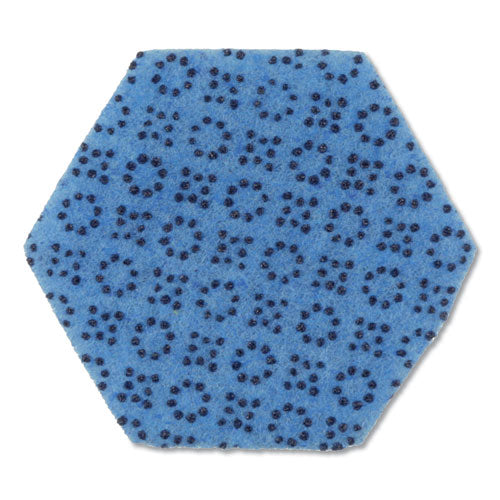 Image of Scotch-Brite PROFESSIONAL Low Scratch Scour Sponge 3000hex, 4.45 X 3.85, Blue, 16/carton