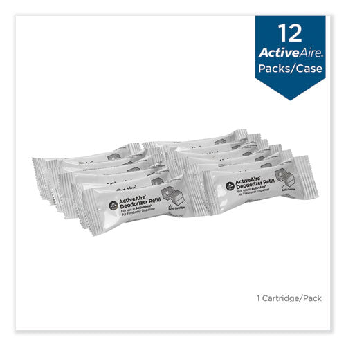 Image of Georgia Pacific® Professional Activeaire Automated Freshener Dispenser Refill, Coastal Breeze, Cartridge, 12/carton