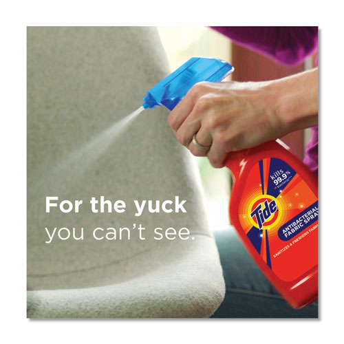 Image of Tide® Antibacterial Fabric Spray, Light Scent, 22 Oz Spray Bottle, 6/carton