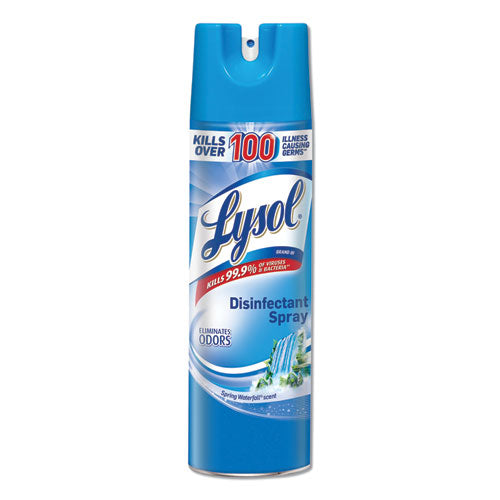 Image of LYSOL® Brand Disinfectant Spray, Spring Waterfall Scent, 19 Oz Aerosol Spray