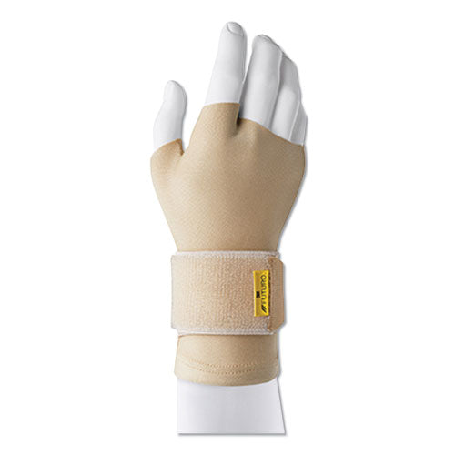 Image of FUTURO Energizing Support Glove, Small/Medium, Fits Palm Size 6.5" - 8.0", Tan