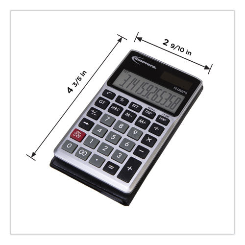 Image of Innovera® 15922 Pocket Calculator, 12-Digit LCD