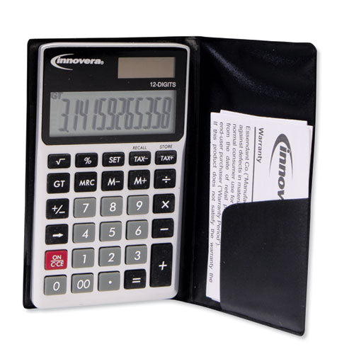 Image of Innovera® 15922 Pocket Calculator, 12-Digit LCD