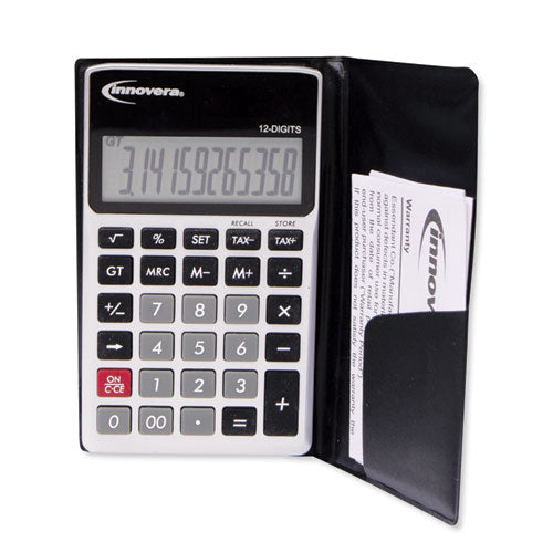 Image of Innovera® 15922 Pocket Calculator, 12-Digit LCD