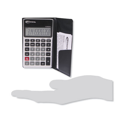 Image of Innovera® 15922 Pocket Calculator, 12-Digit LCD