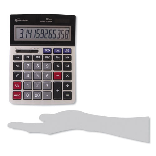 Image of Innovera® 15975 Large Display Calculator, 12-Digit LCD